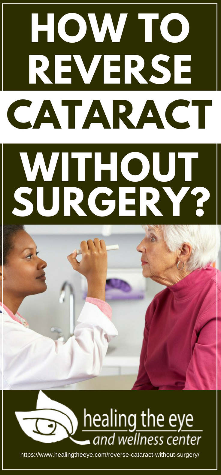 Pinterest Placard | How to Reverse Cataract Without Surgery?
