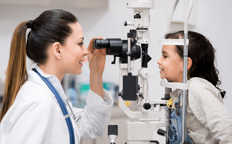 What are the warning signs for children Eye Problems?
